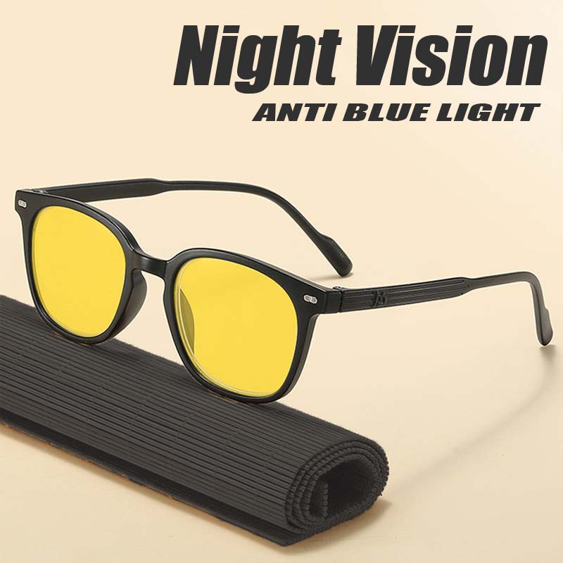 Lighting Jockey - Oval Frame Driving Night Vision Glasses