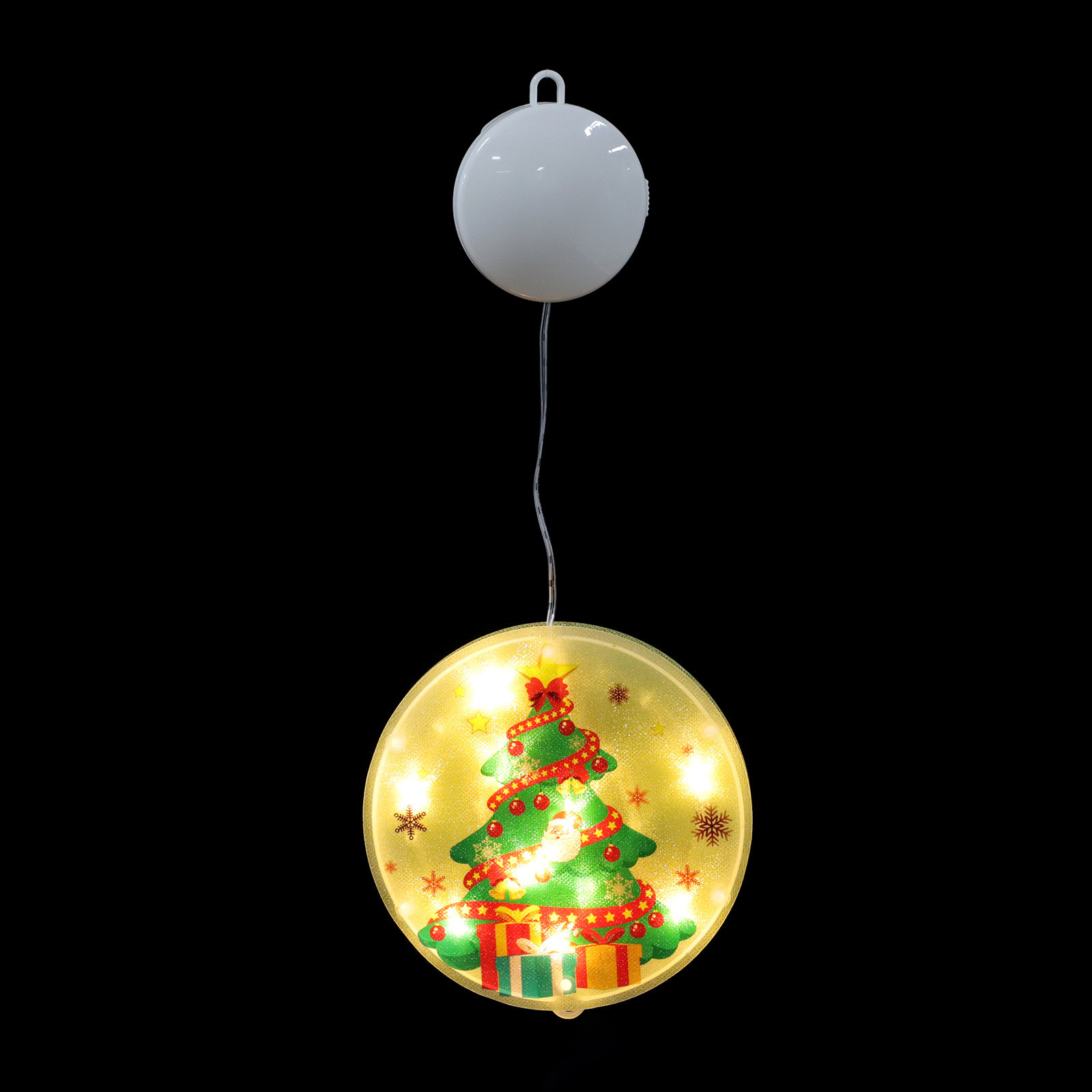 Elements Lighting Decor - 1Pcs Christmas Window Hanging Light LED