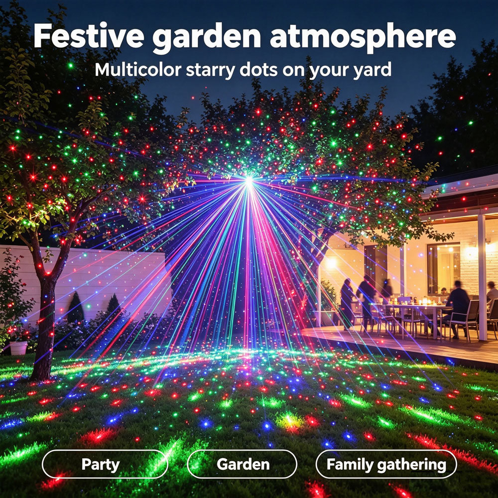 Christmas New Year RGB Laser P - Lighting Effect Home Decor review and price