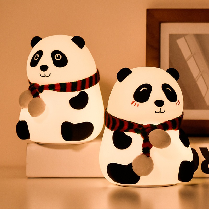 Cute Cartoon Pandas with Big E - Bedroom Lighting Decor Ideas review and price