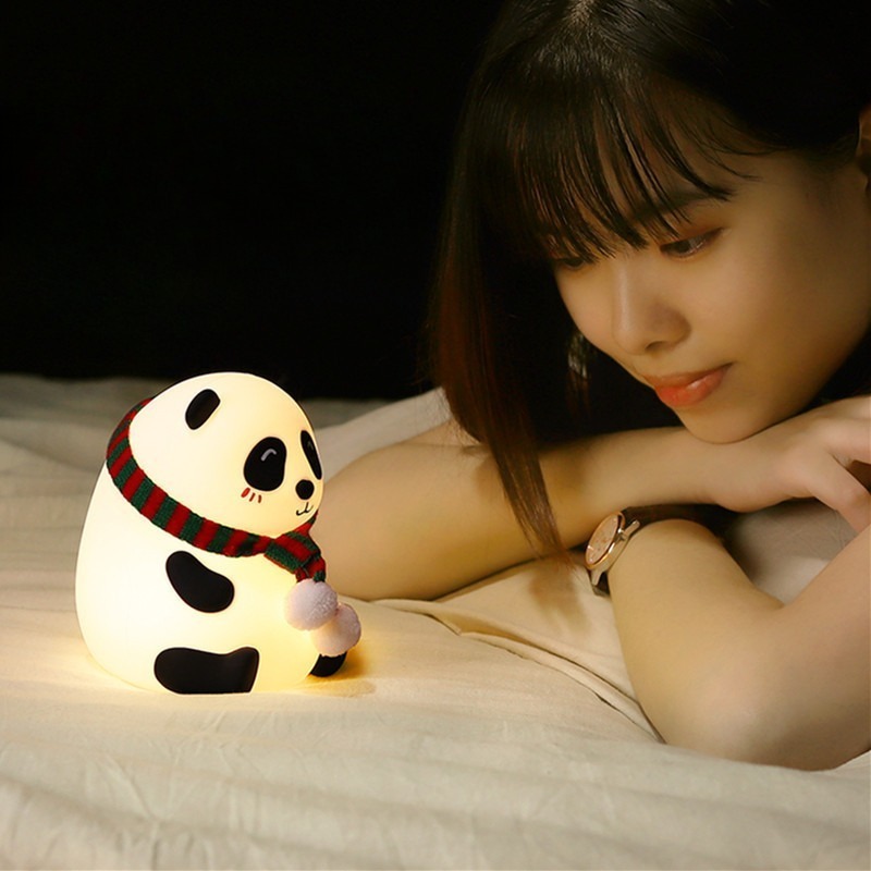 Cute Cartoon Pandas with Big E - Bedroom Lighting Decor Ideas review and price