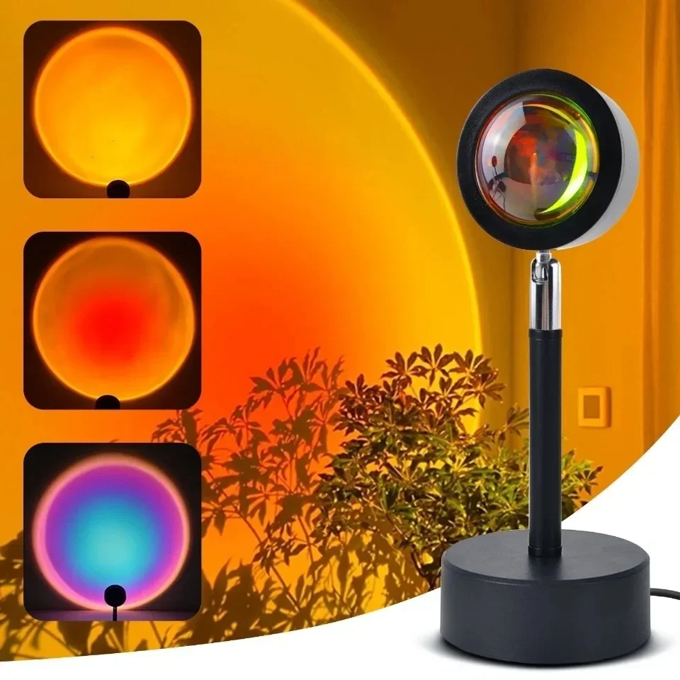 Sunset Mood Light Multiple Col - Sunset Lamp Projection review and price