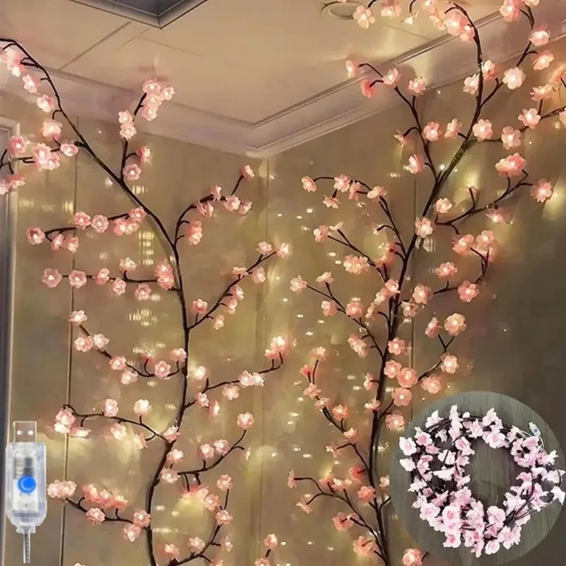 LED Cherry Blossom Tree Branch - Lighting Tree Decor review and price