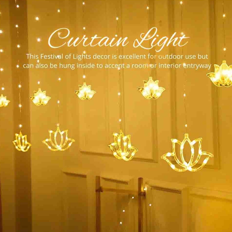 4M 8 Modes Deepavali Lotus Ici - Lighting Decoration For Diwali review and price