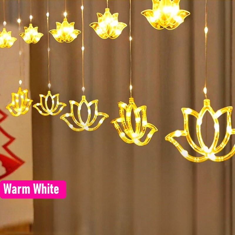 4M 8 Modes Deepavali Lotus Ici - Lighting Decoration For Diwali review and price
