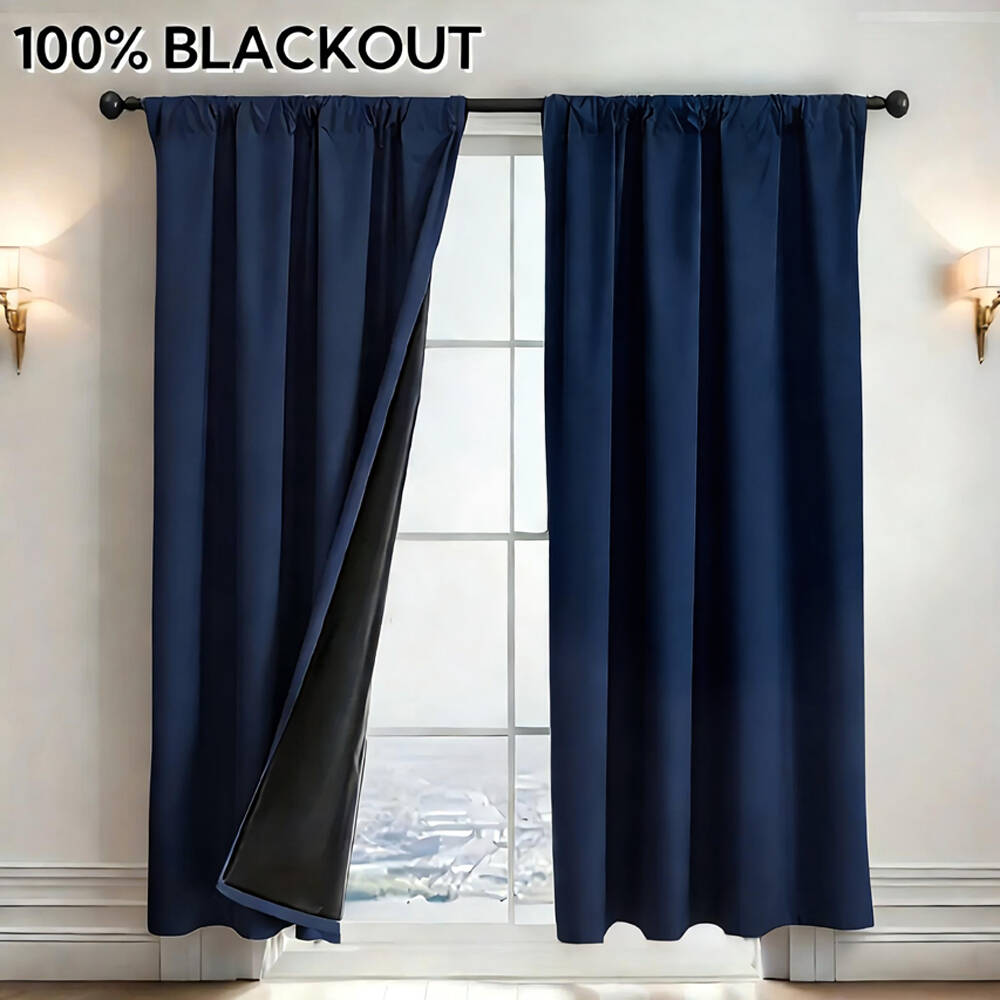 1pc 100% Blackout Curtain with - Lighting Decoration Ideas review and price