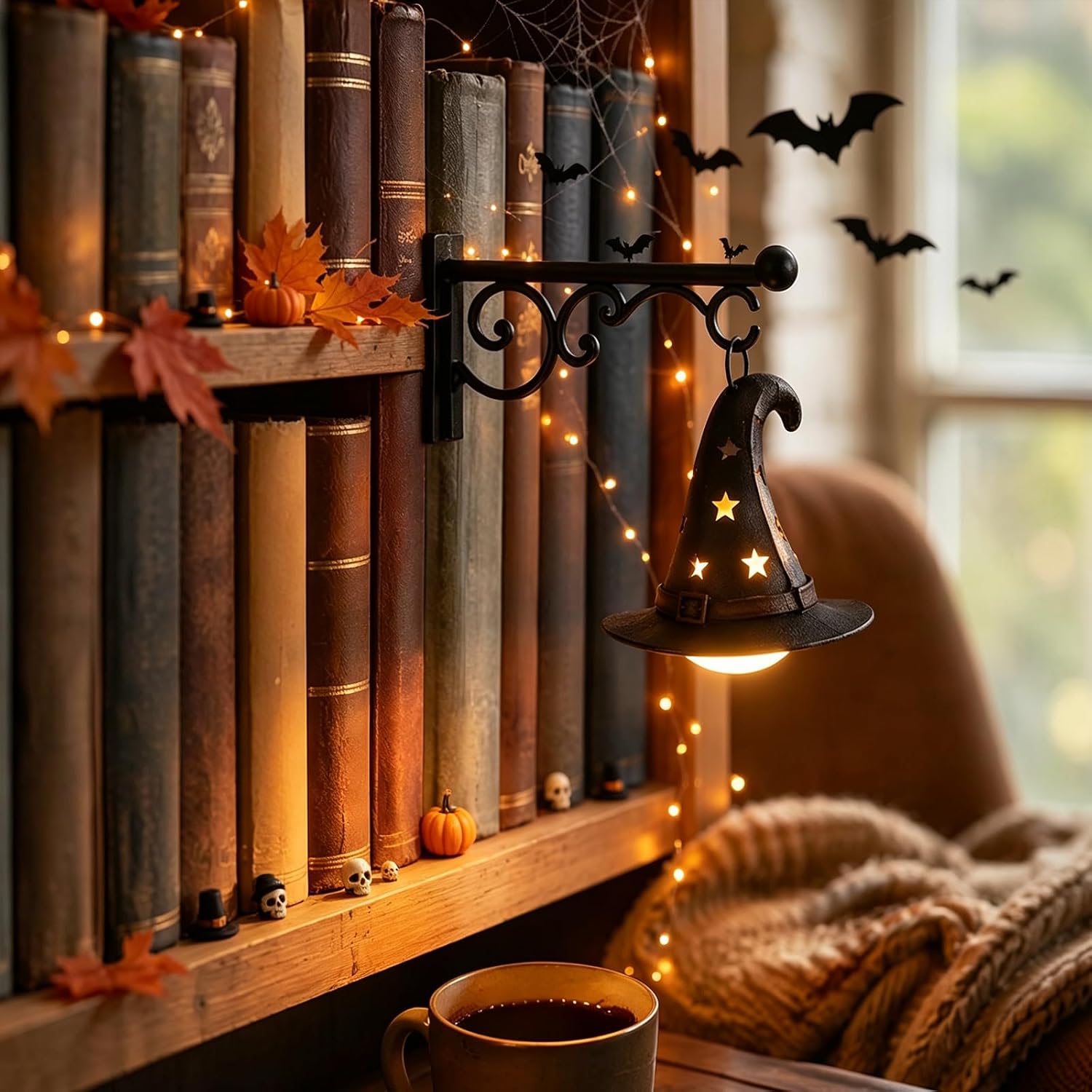 Bookshelf Lamp Library Lantern - Lighting Decoration For Home review and price