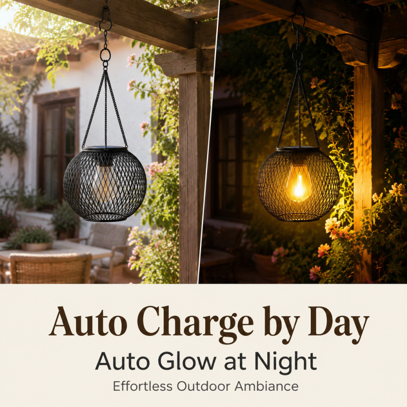 Solar Powered LED Hanging Floo - Lighting Decoration Ideas review and price