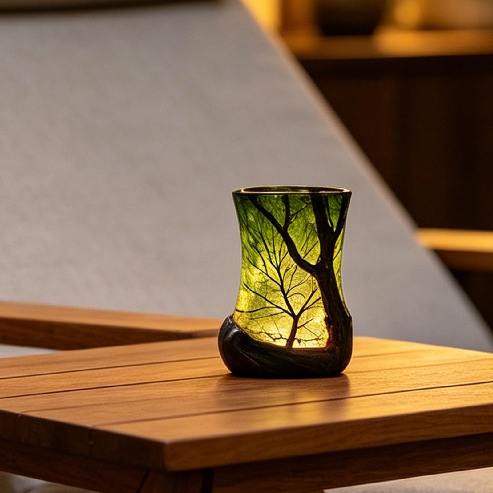 Bedside Table Lamp Forest Nigh - Lighting Decoration For Home review and price