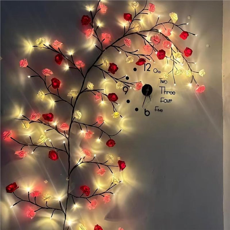 USB DIY Maple Rose Willow Vine - Lighting Decoration For Home review and price