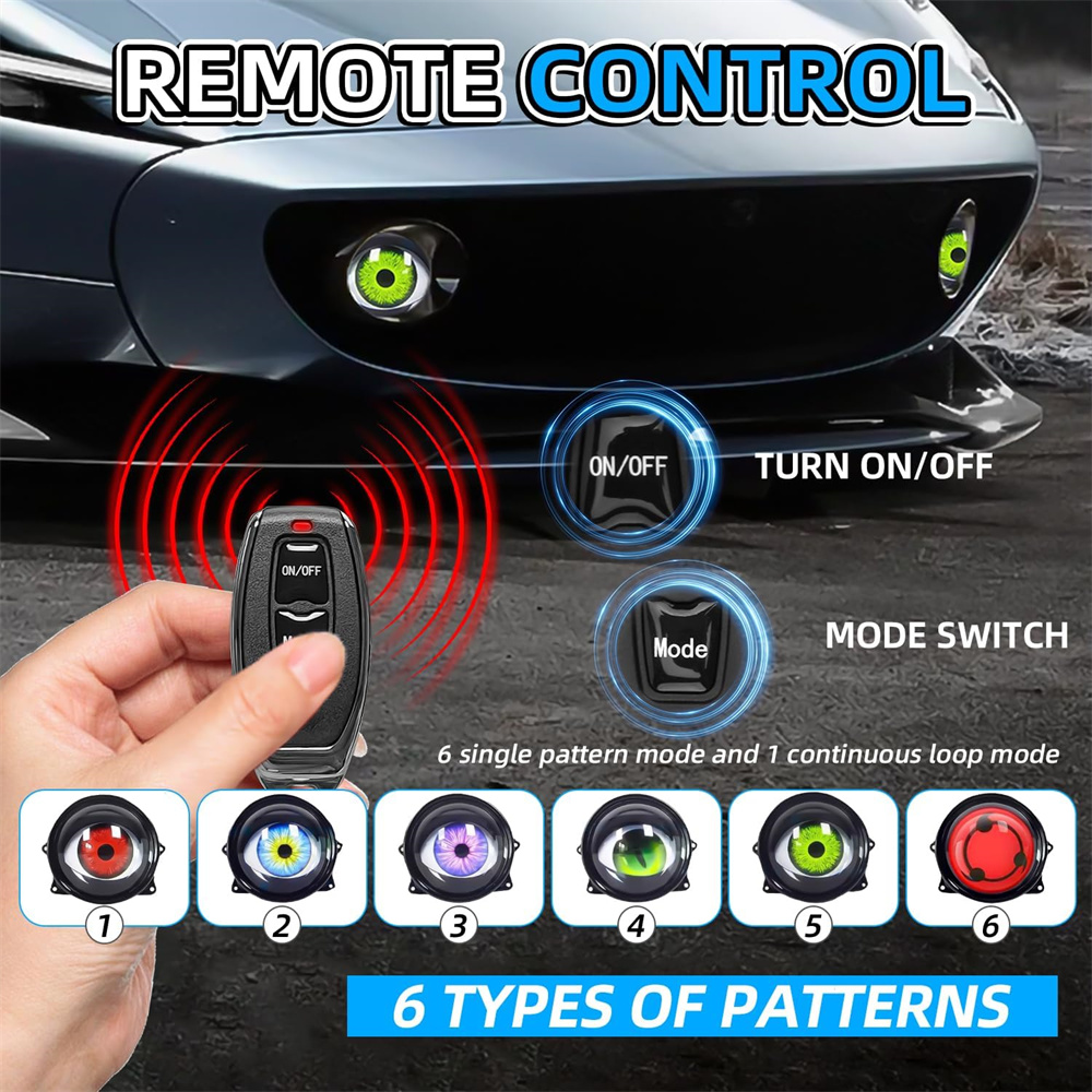  6-Mode Led Dynamic Devil Eye - Decor Lighting & Decor Fires review and price