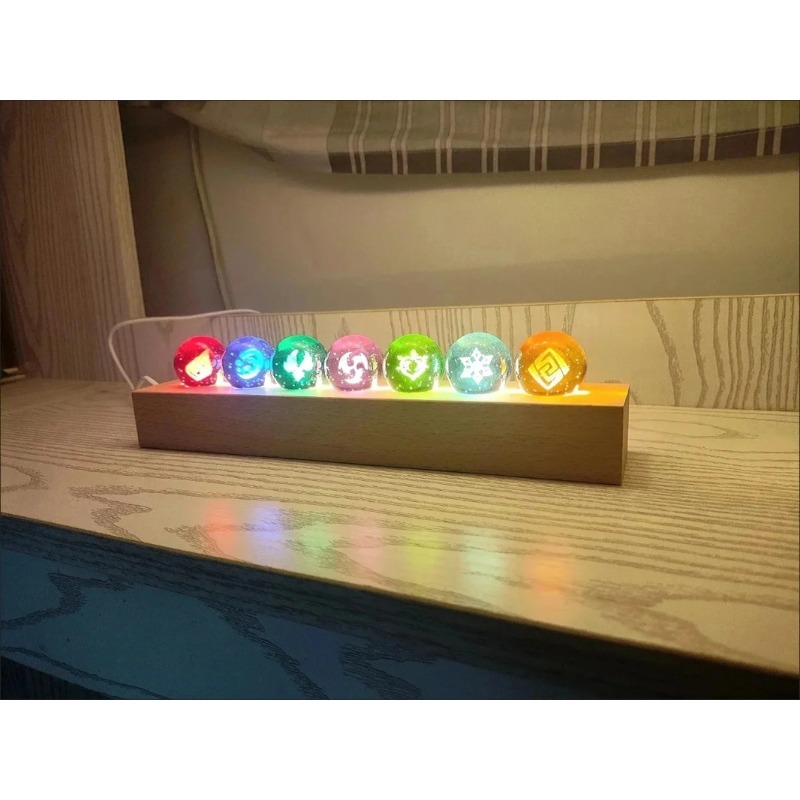 Game Genshin Impact Crystal Ba - Elements Lighting Decor review and price