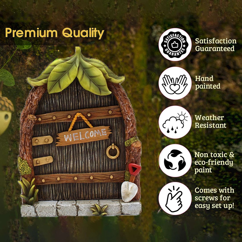 Miniature Fairy Gnome Home Win - Lighting Tree Decor review and price