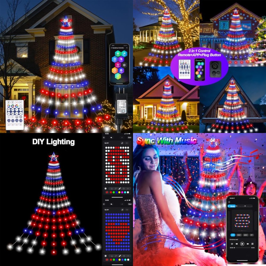 Smart 4th of July Decorations  - Lighting Tree Decor review and price