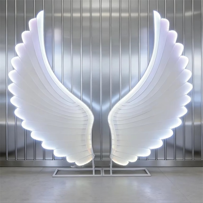 Glowing Angel Wings Light Prop - Lighting Decoration Ideas review and price