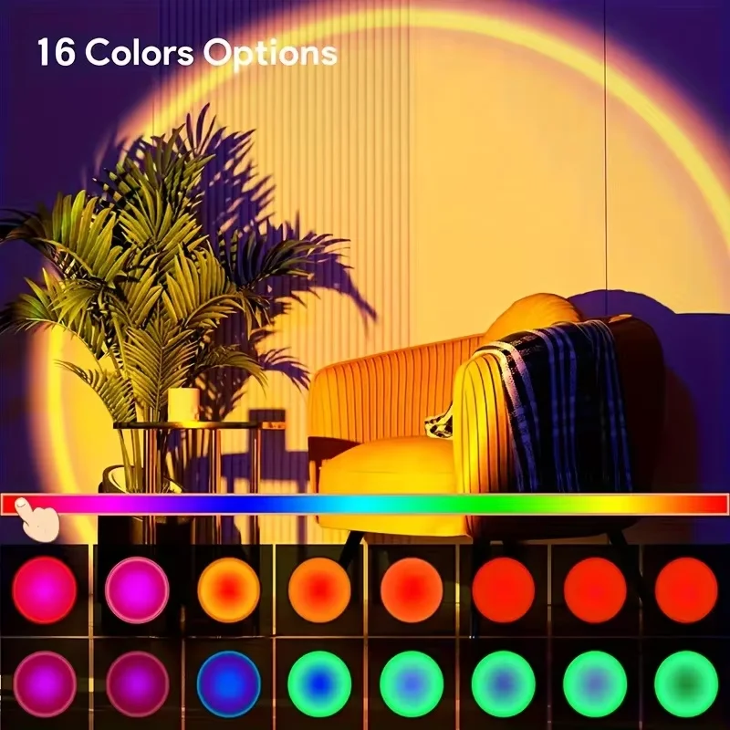 1pc Vibrant Sunset Projection  - Sunset Lamp Projection review and price