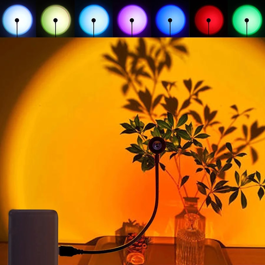 MeeToo USB Sunset Mood Lamp Le - Sunset Lamp Projection review and price