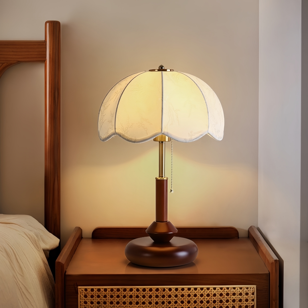 Vintage Scalloped Dome Table L - Lighting Decoration For Home review and price