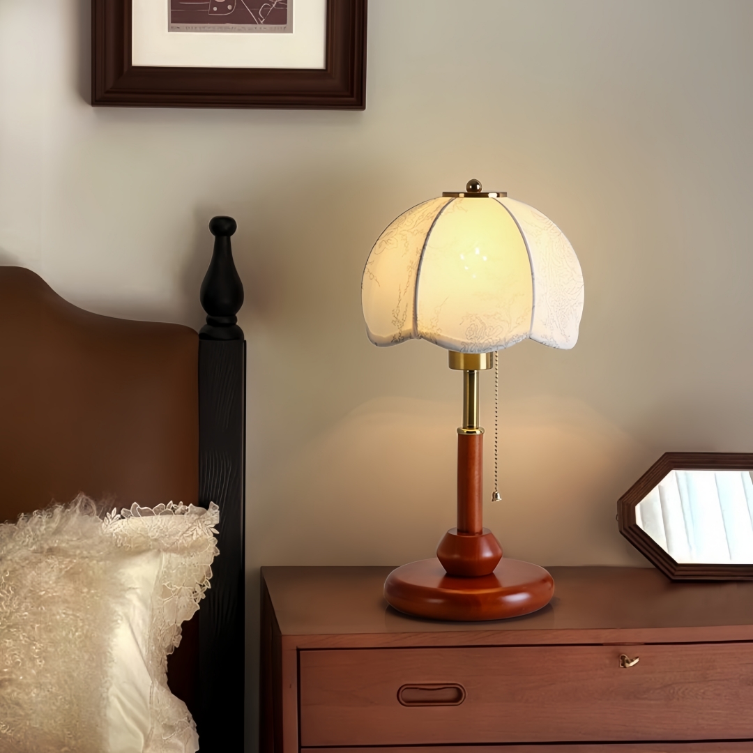 Vintage Scalloped Dome Table L - Lighting Decoration For Home review and price
