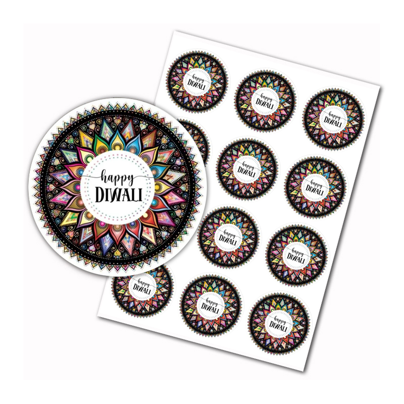 Happy Diwali stickers Indian F - Lighting Decoration For Diwali review and price