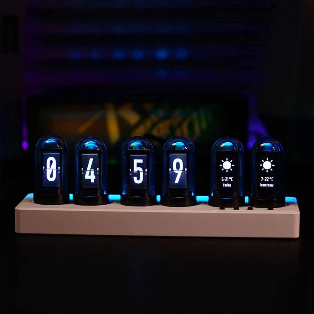 A73T WiFi Control IPS Clock wi - Bedroom Lighting Decor Ideas review and price
