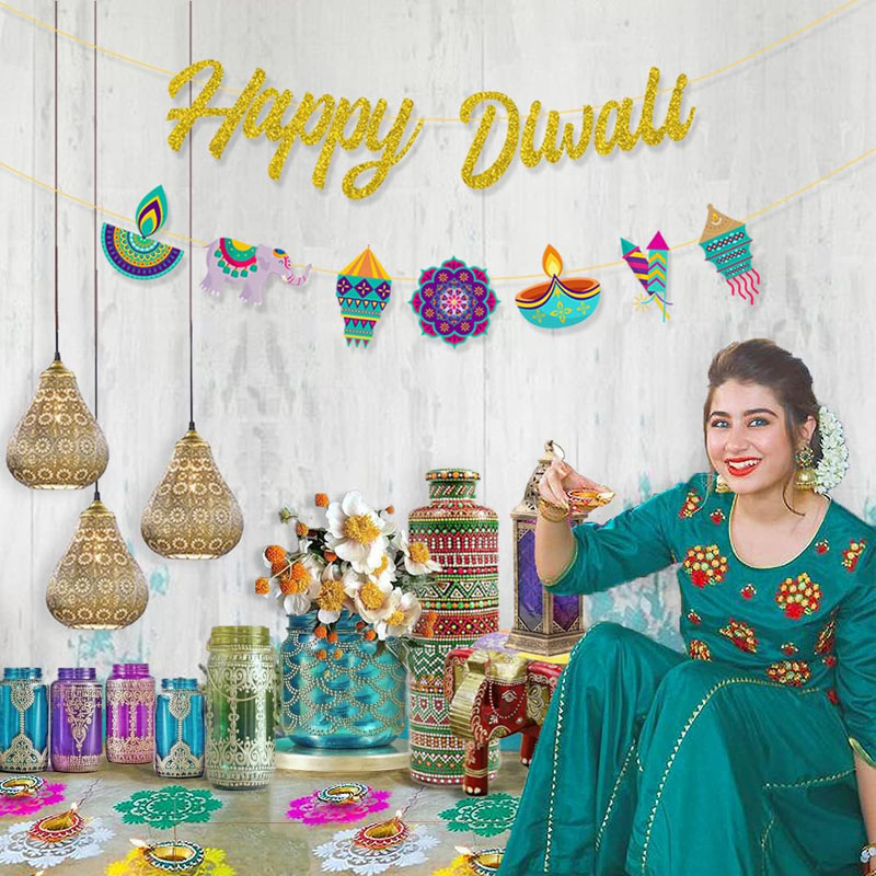 Diwali Party Decorations Happy - Lighting Decoration For Diwali review and price