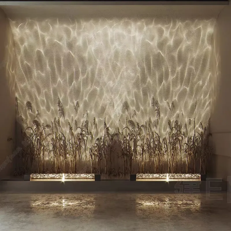 Smart 3D Wall Wash Flame Proje - Lighting Decoration In Bedroom review and price