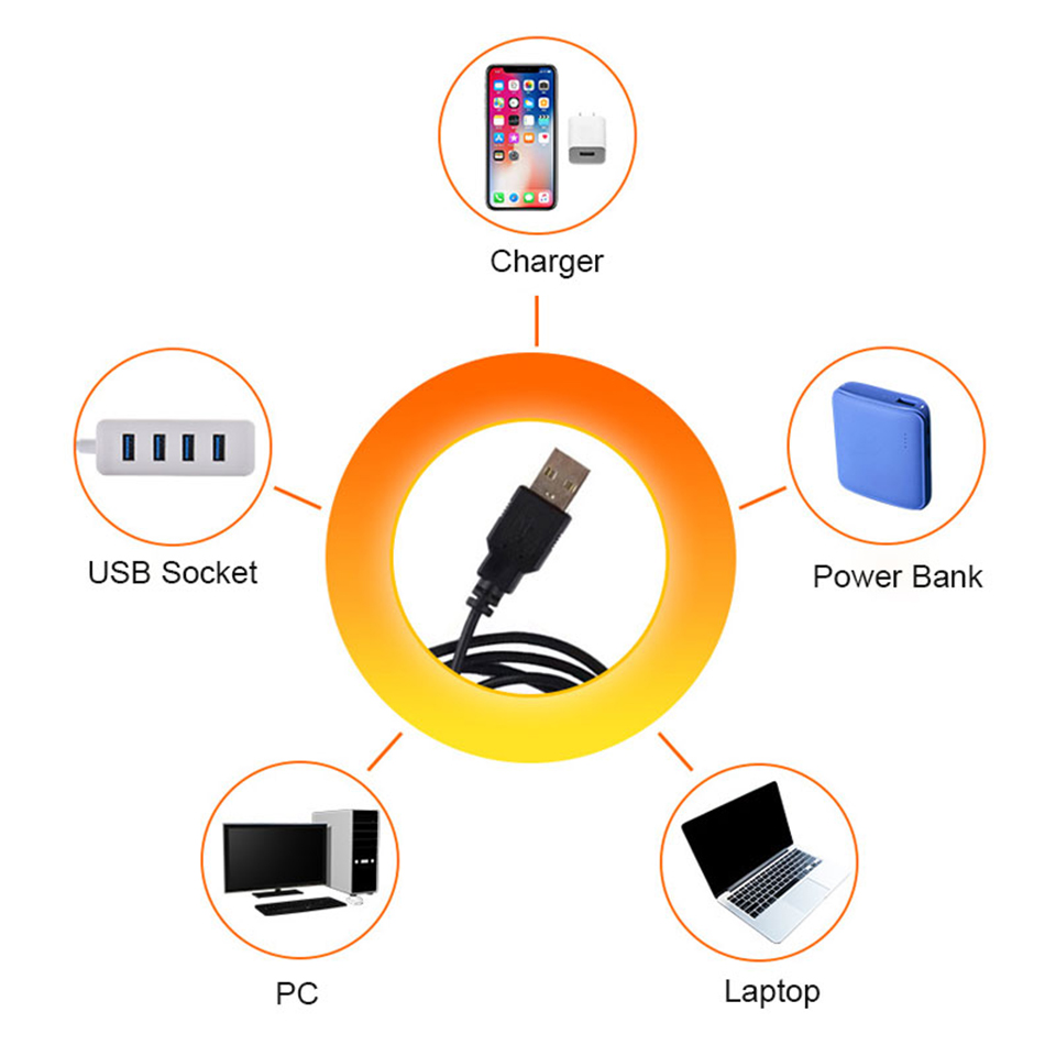 1x USB Sunset Lamp LED Rainbow - Sunset Lamp Projection review and price