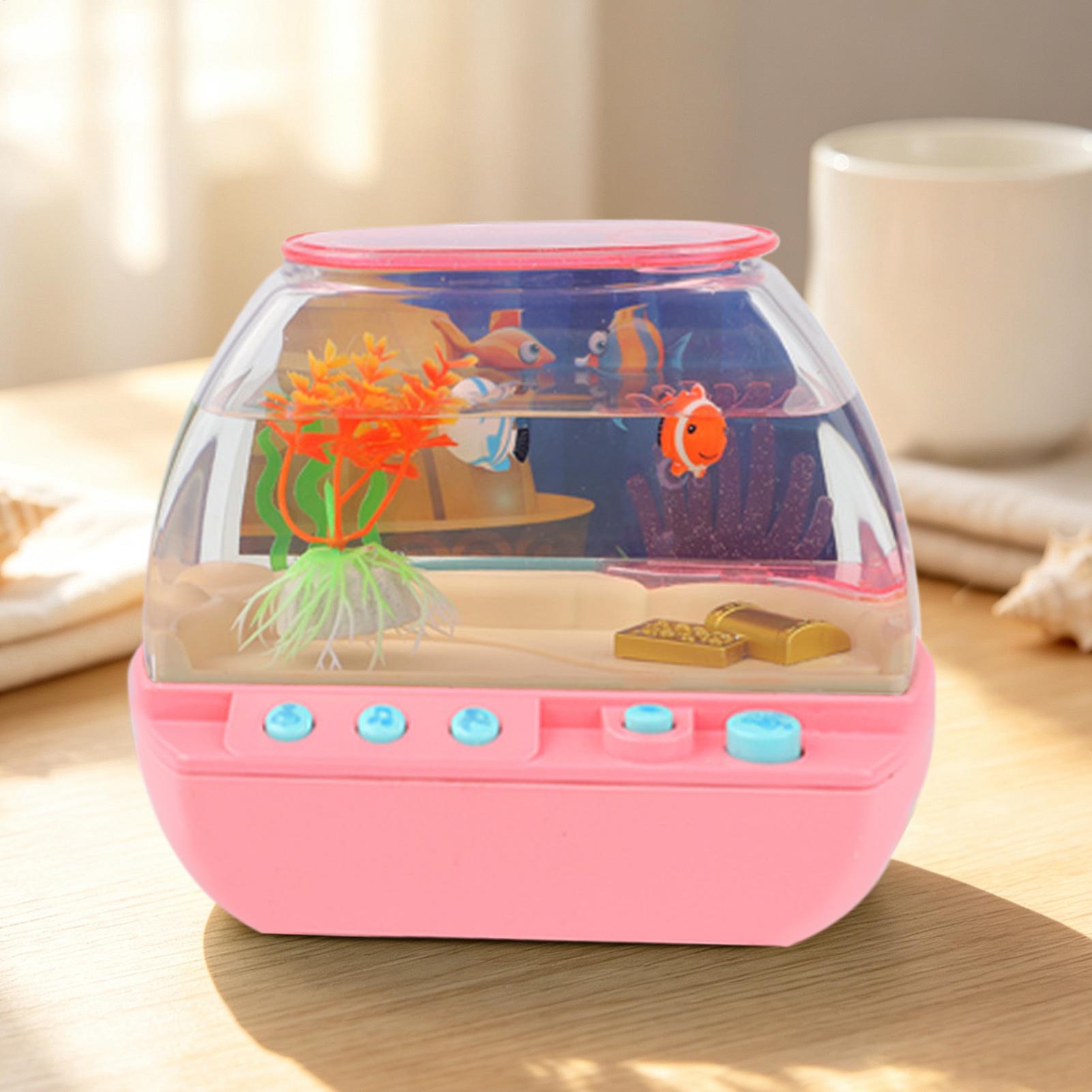 Toy Fish Tank Home Decoration  - Decor Lighting & Decor Fires review and price