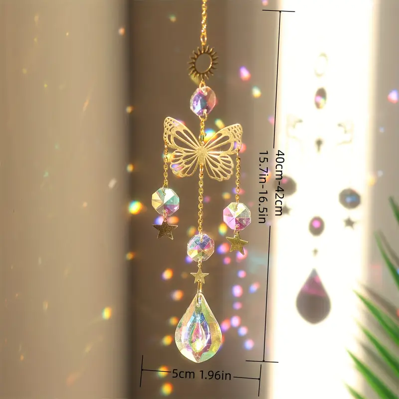 1 PC Butterfly Crystal Sun Cat - Lighting Jockey review and price