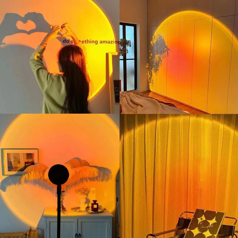 Sunset Lamp Night Light Multi  - Sunset Lamp Projection review and price