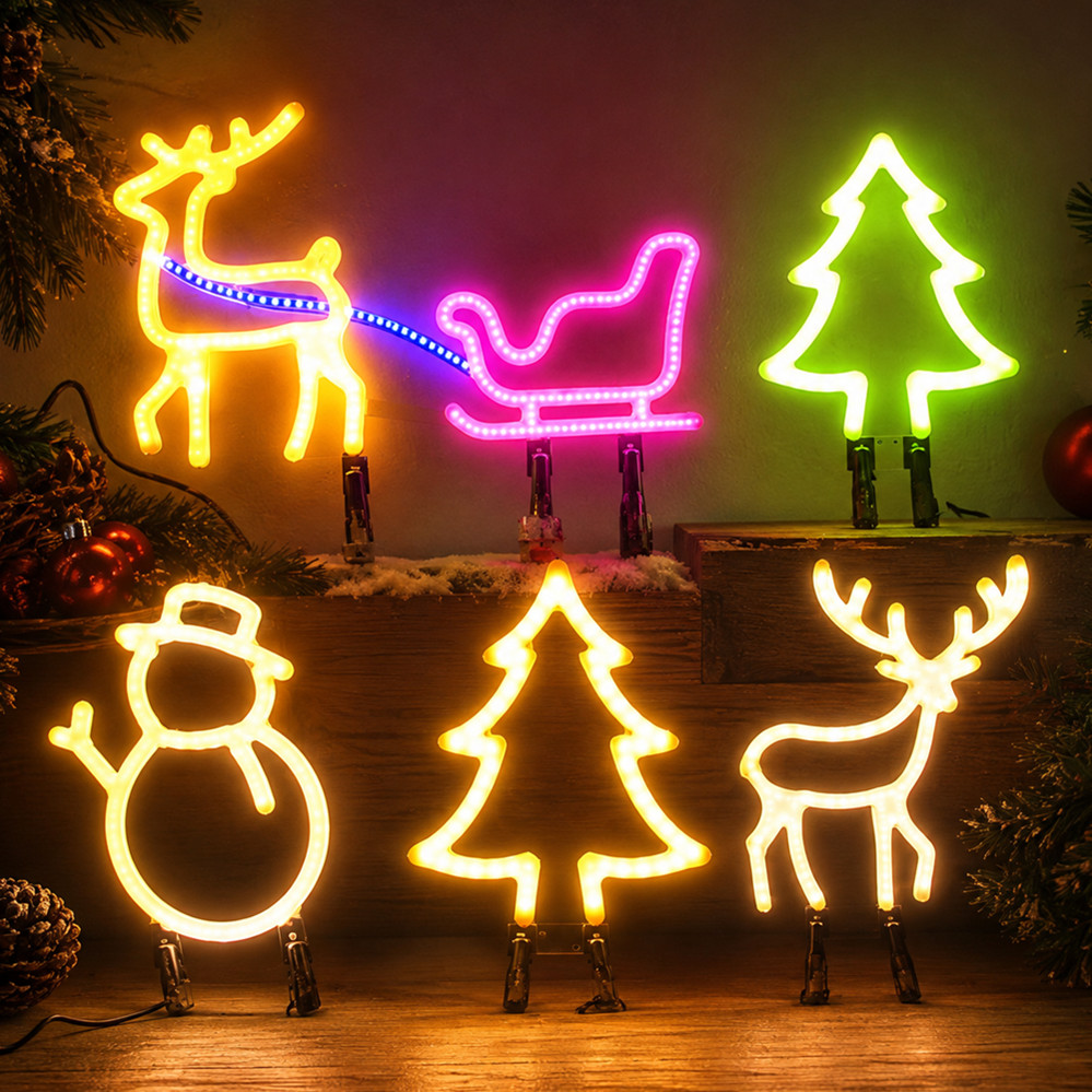 Christmas Decoration LED Neon  - Lighting Tree Decor review and price