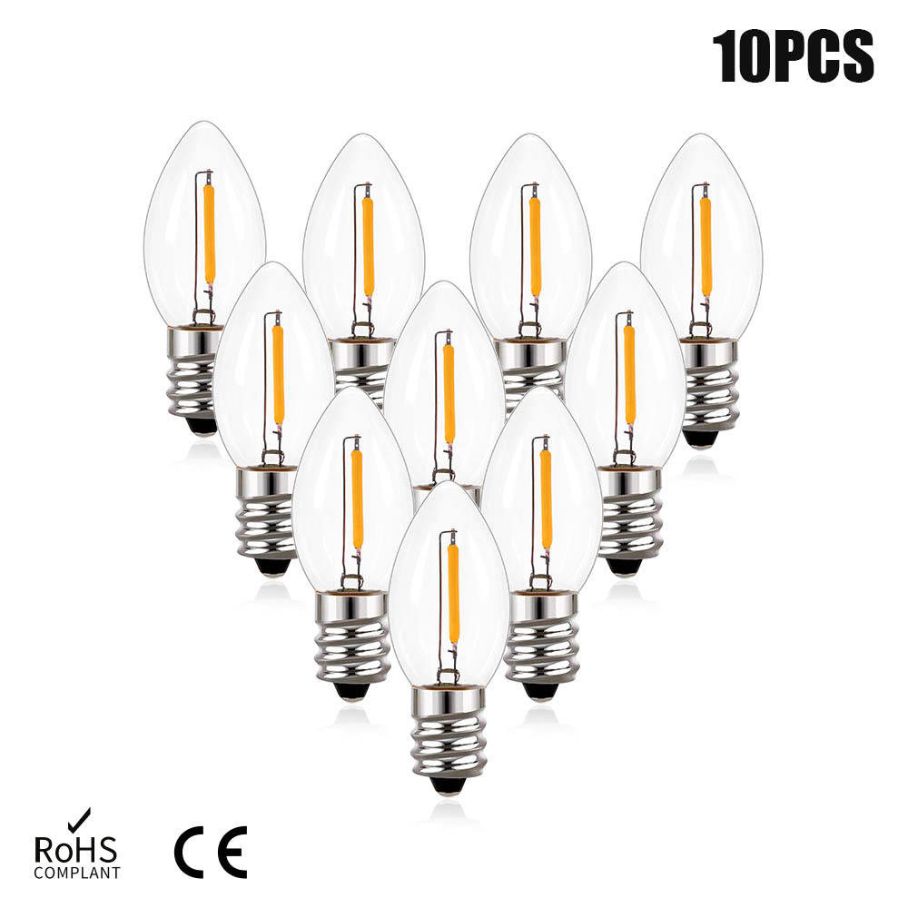 Edison Led Candle Light Bulb E - Lighting Effect Home Decor review and price