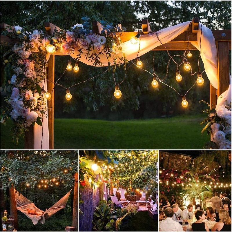 LED Outdoor Light String 64FT  - Outdoor Lighting Wedding Decor review and price
