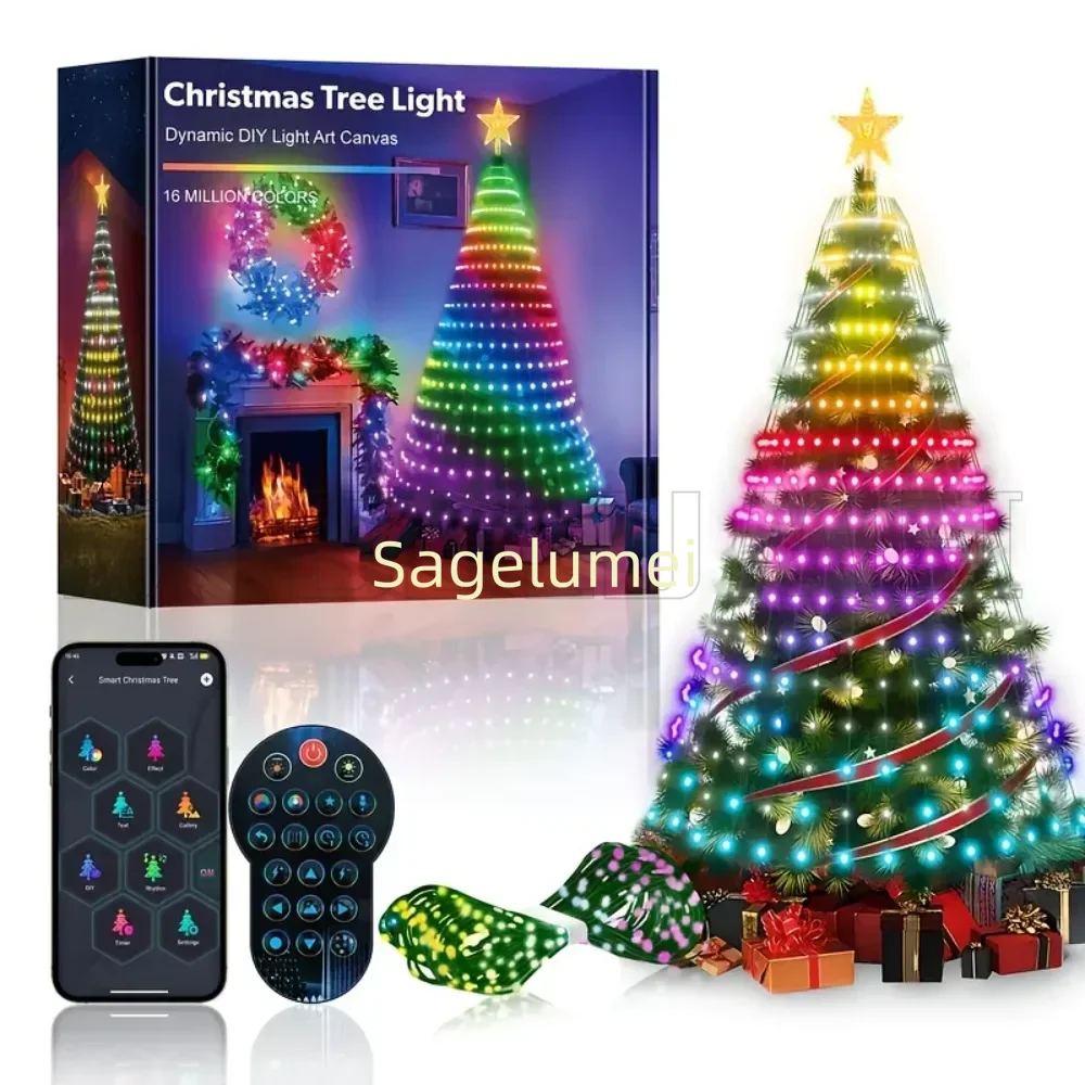 RGBIC 400LEDs Christmas Lights - Decor Lighting Uk review and price