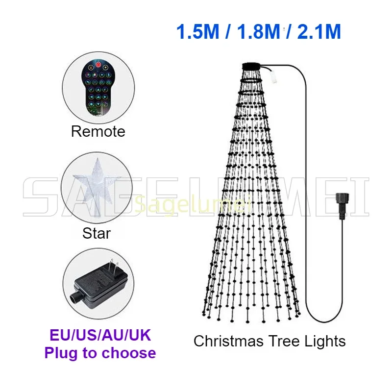 RGBIC 400LEDs Christmas Lights - Decor Lighting Uk review and price