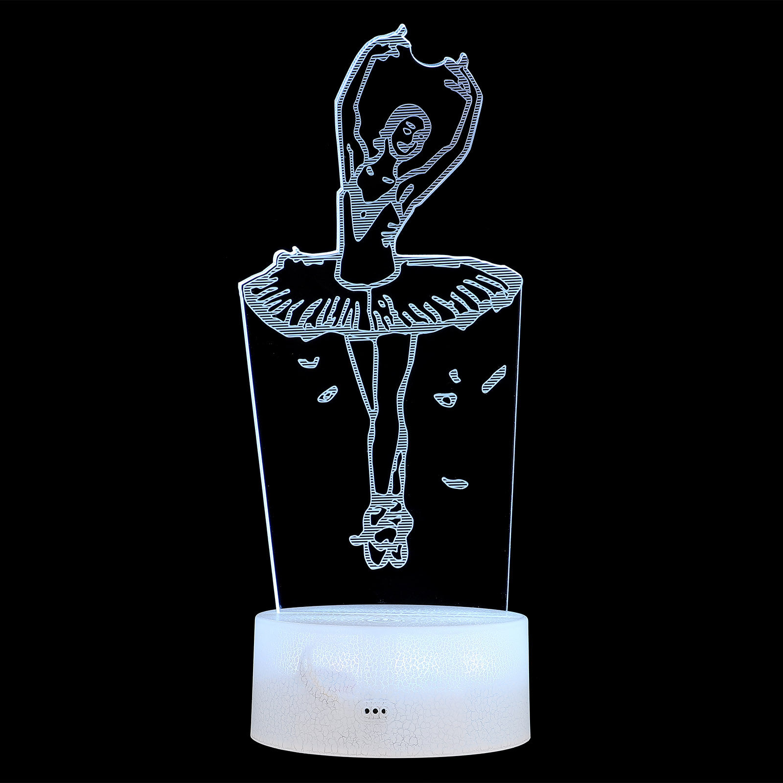 1Set 3D Dancer Light Acrylic N - Bedroom Lighting Decor Ideas review and price