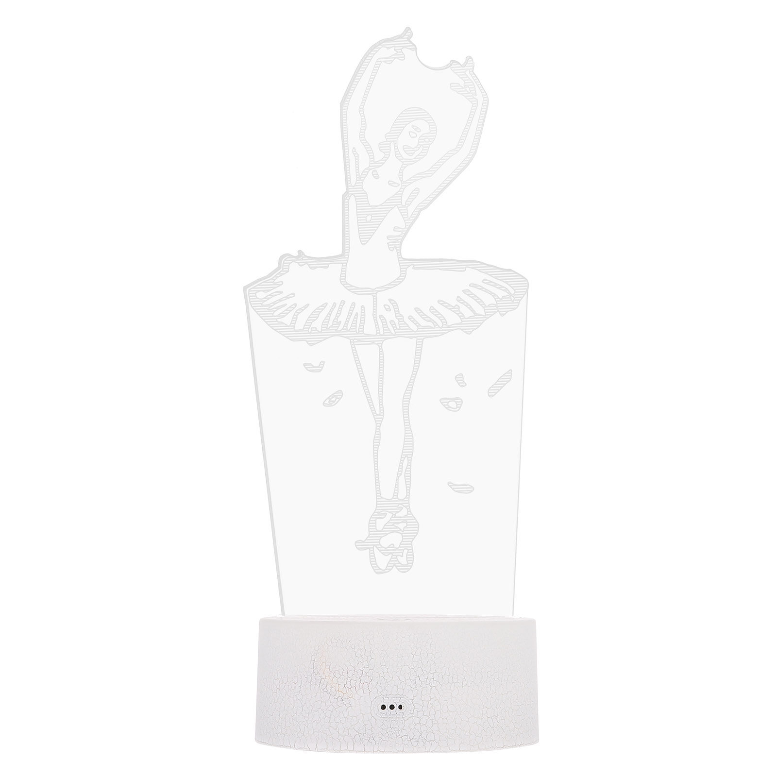 1Set 3D Dancer Light Acrylic N - Bedroom Lighting Decor Ideas review and price