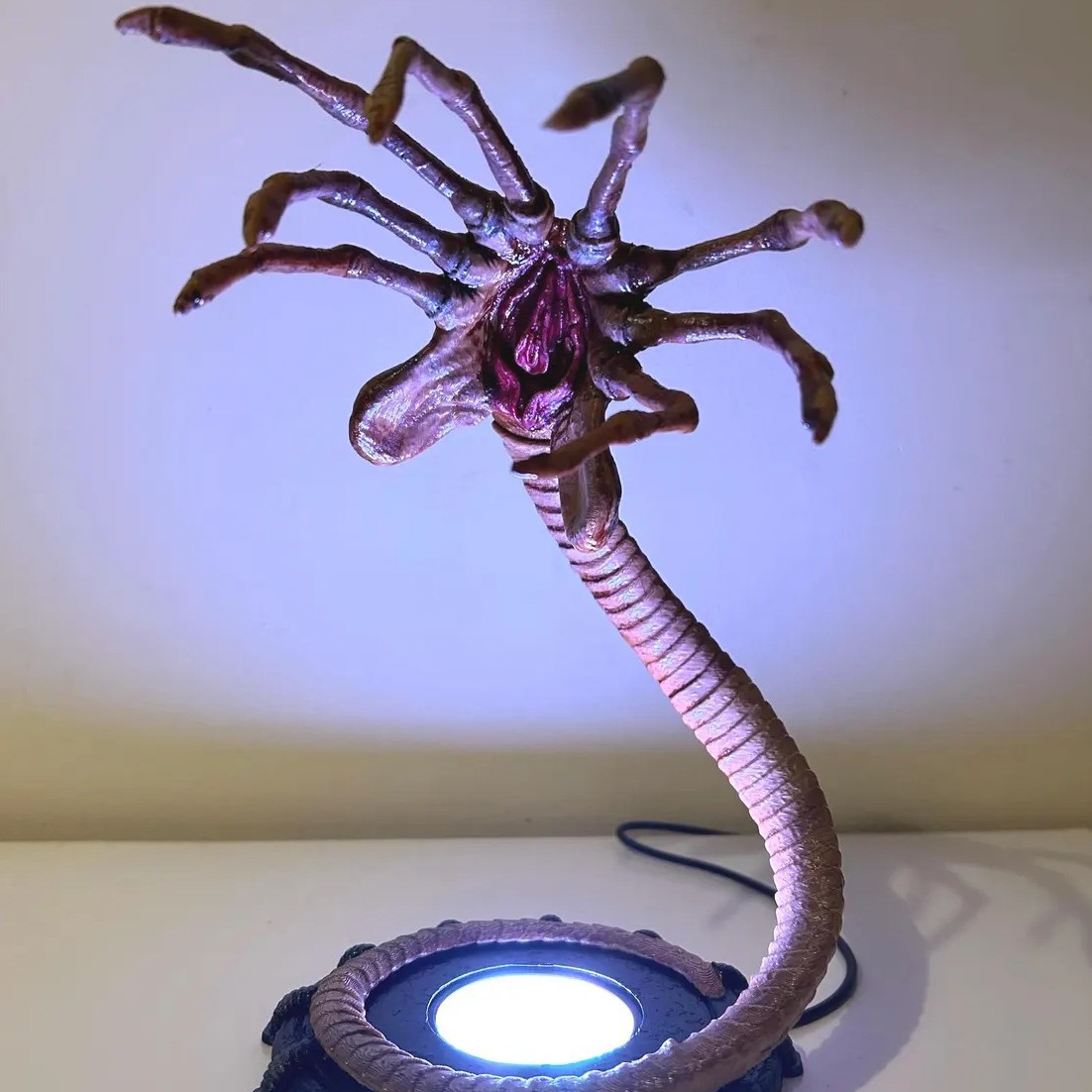 Alien Facehugger Lamp Nightlig - Lighting Decoration For Home review and price