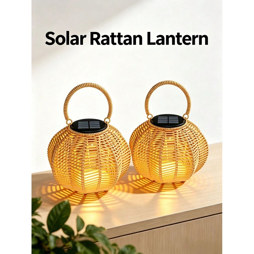 Rattan Solar Ambient Light For - Outdoor Lighting Wedding Decor review and price