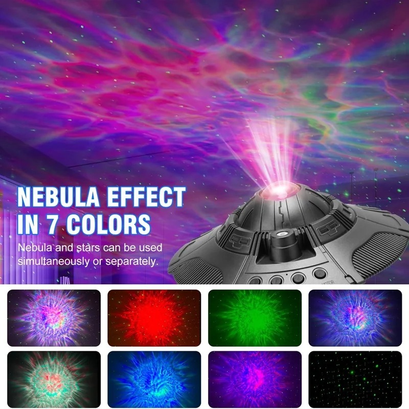 Night Light UFO LED Star Proje - Sunset Lamp Projection review and price