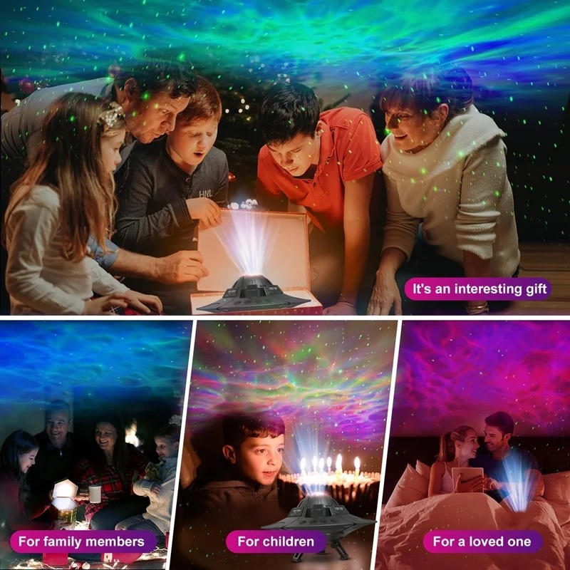 Night Light UFO LED Star Proje - Sunset Lamp Projection review and price