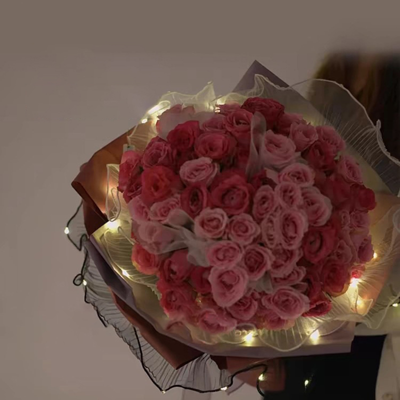 1Pcs LED Flower Wrapping Paper - Lighting Decoration Ideas review and price