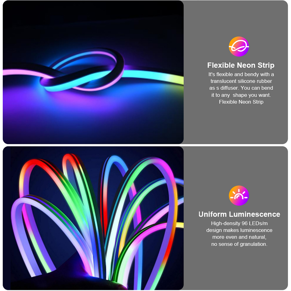 12V RGBIC LED Neon Light Strip - Decor Lighting Uk review and price