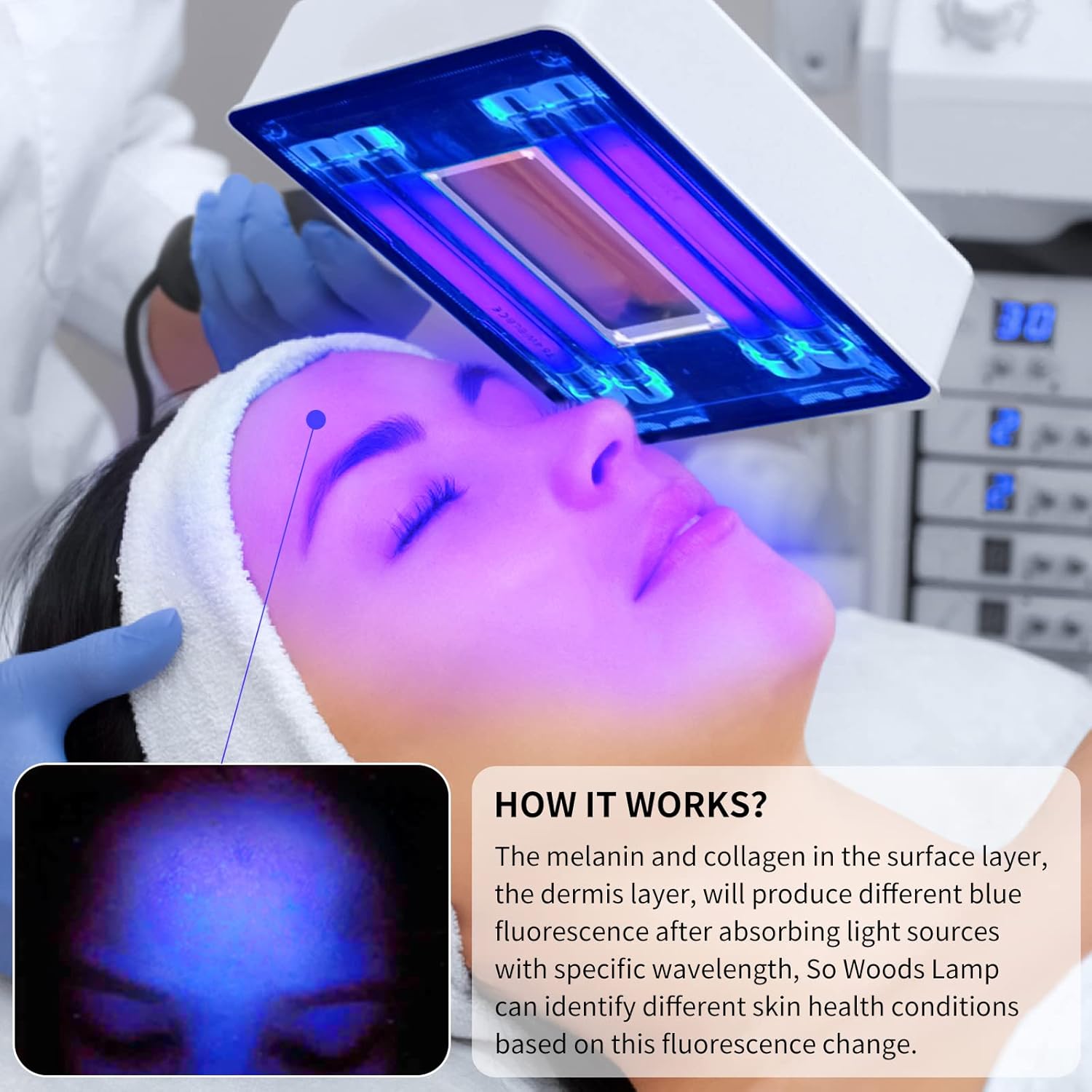 Woods Lamp Skin Analyzer,Magni - Lighting Jockey review and price