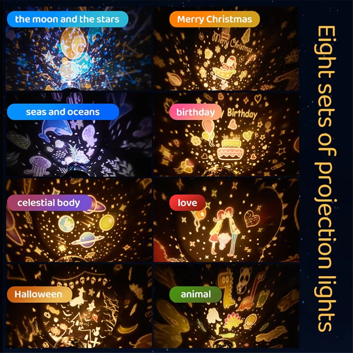HOT! Cute Projector Night Ligh - Decor Lighting & Decor Fires review and price
