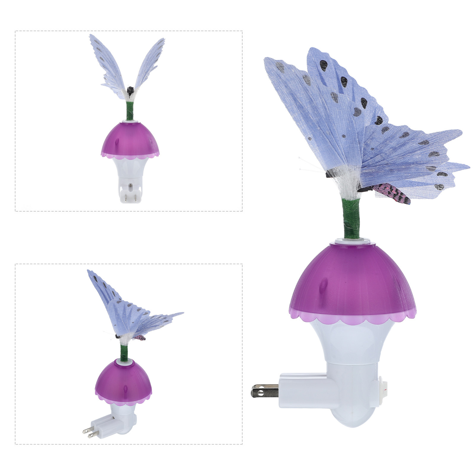 Butterflies Night Lamp 3D Visu - Bedroom Lighting Decor Ideas review and price