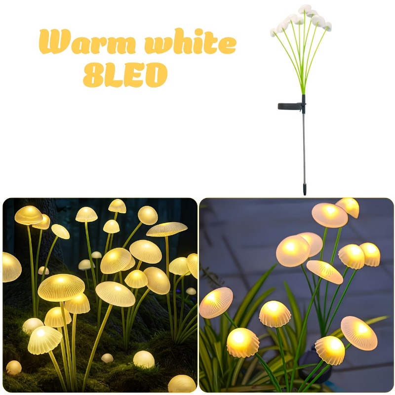 4 Sets of 8LED Solar Garden Li - Outdoor Lighting Wedding Decor review and price