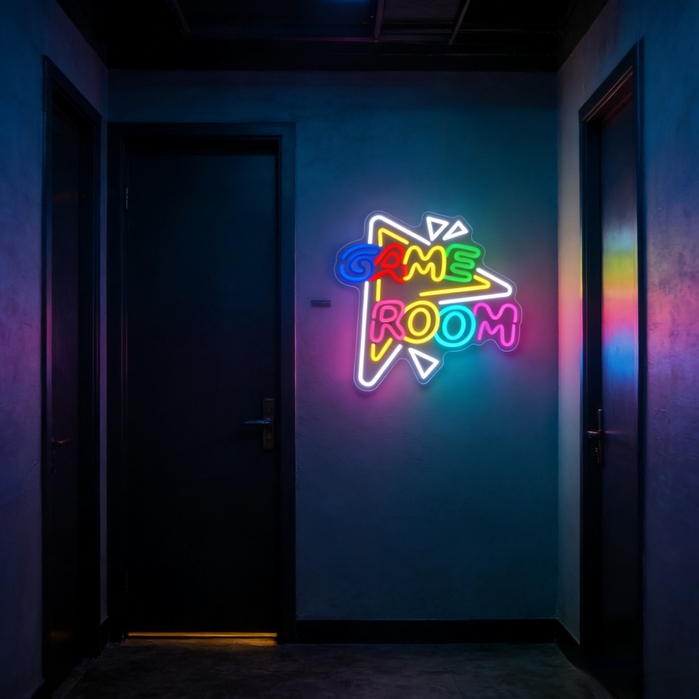 GAME ROOM LED Neon Sign Dimmab - Bedroom Lighting Decor Ideas review and price