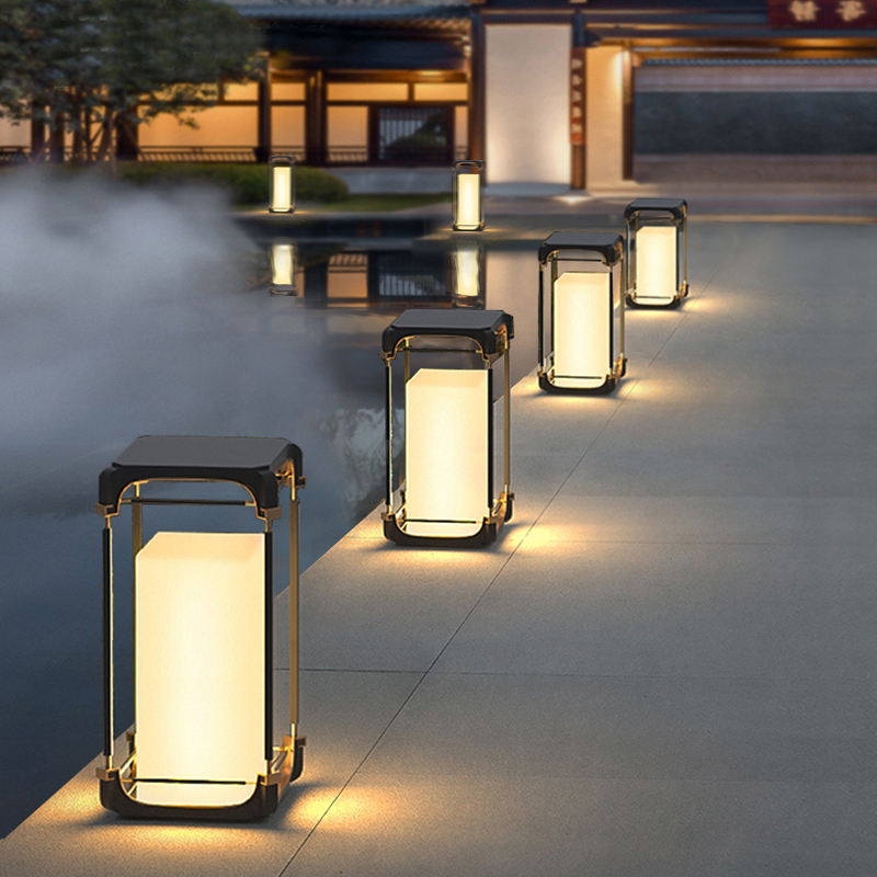 Luminous Floor Lamp Courtyard  - Lighting Decor Outdoor review and price